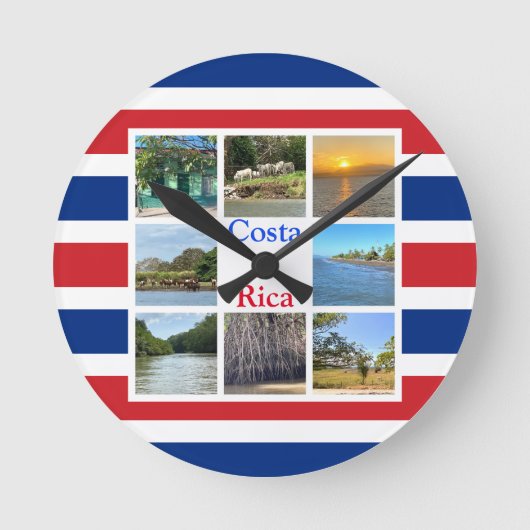 Costa Rica Ronde Klok (Voorkant)