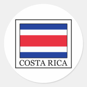 Costa Rica Ronde Sticker