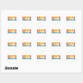 Costa Rica Ronde Sticker (Vel)