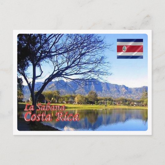 Costa Rica - Sabana - Briefkaart (Voorkant)