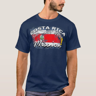 Costa Rica San Jose West Mormon LDS Mission Gift T-shirt
