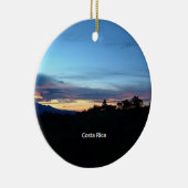Costa Rica, schilderachtig foto Keramisch Ornament (Rechts)