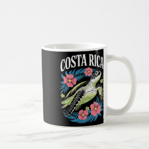 Costa Rica Schildpad Zee Vakantie Tropisch Pura Vi Koffiemok