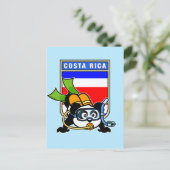 Costa Rica Scuba Diving Panda Briefkaart (Staand voorkant)