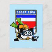 Costa Rica Scuba Diving Panda Briefkaart (Voorkant)
