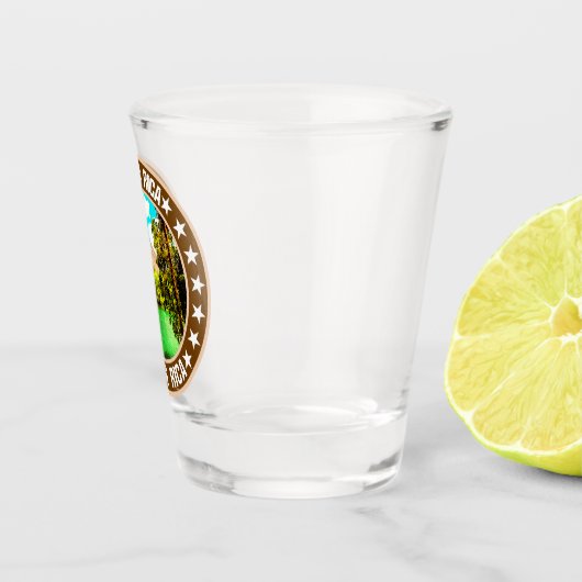 Costa Rica Shot Glas (Rechts)