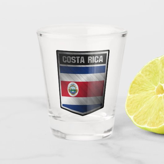 Costa Rica Shot Glas (Voorkant)