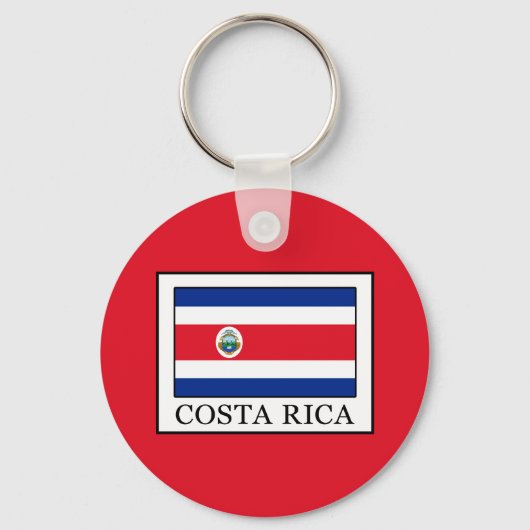 Costa Rica Sleutelhanger (Voorkant)
