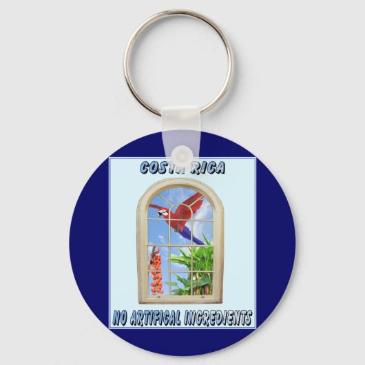 Costa Rica Sleutelhanger (Voorkant)
