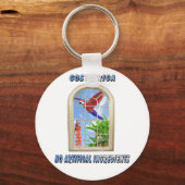 Costa Rica Sleutelhanger (Voorkant)