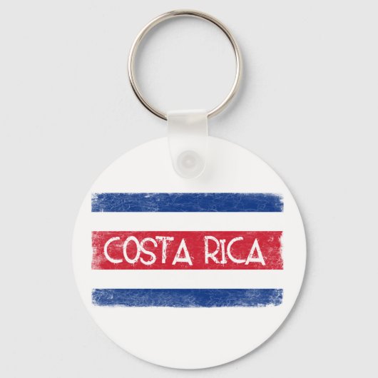 Costa Rica Sleutelhanger (Voorkant)