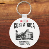 Costa Rica Sleutelhanger (Voorkant)