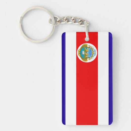 Costa Rica Sleutelhanger (Voorkant)