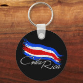 Costa Rica Sleutelhanger (Voorkant)