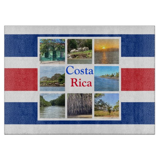 Costa Rica Snijplank (Voorkant)
