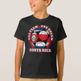 Costa Rica Soccer One Team One T-shirt