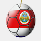 Costa Rica Soccer Ornament (Links)