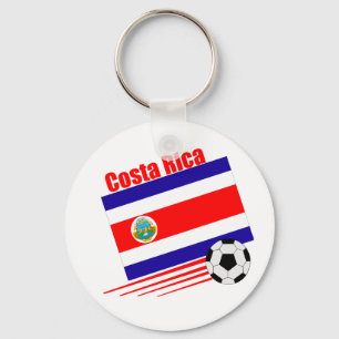 Costa Rica Soccer Team Sleutelhanger