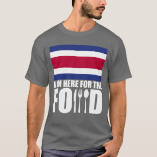 Costa Rica souvenir eten reis meisje T-shirt