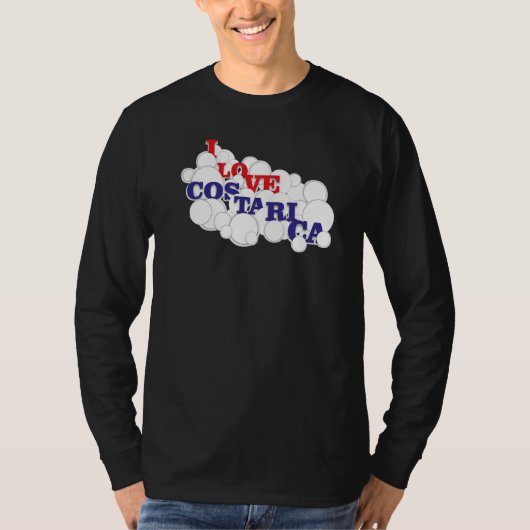 Costa Rica souvenir  for men women  4 T-shirt (Voorkant)