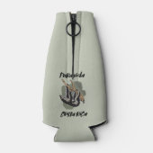 Costa Rica Souvenir Pura Vida Sloth Flesjeskoeler (Achterkant)