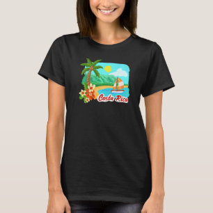 Costa Rica souvenir voor mannen vrouwen 5 T-shirt