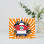 Costa Rica Star Briefkaart (Staand voorkant)