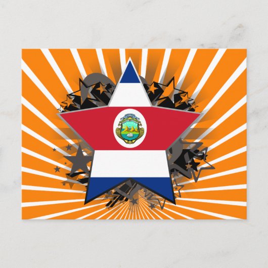 Costa Rica Star Briefkaart (Voorkant)