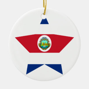 Costa+Rica Star Keramisch Ornament