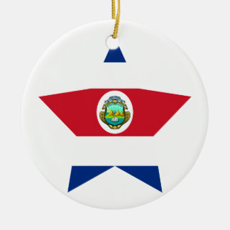 Costa+Rica Star Keramisch Ornament