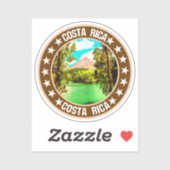 Costa Rica Sticker (Vel)