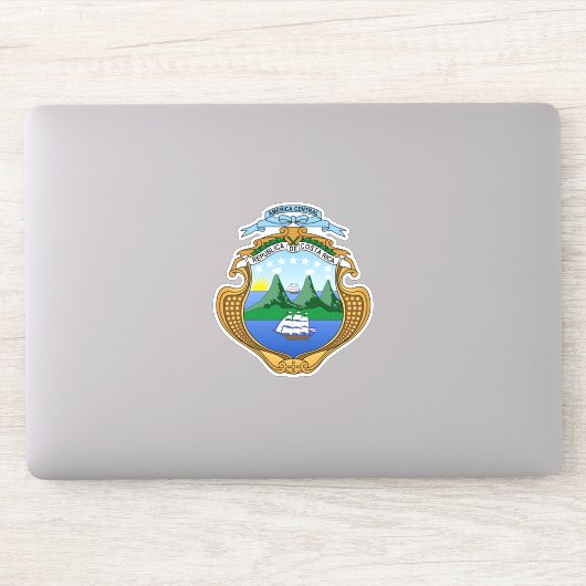 Costa Rica Sticker (Computer)