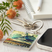 Costa Rica Sunbril Pura Vida Sleutelhanger (Voorkant Rechts)