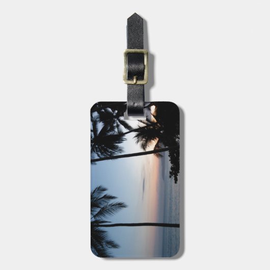 Costa Rica Sunrise Bagagelabel (Voorkant verticaal)