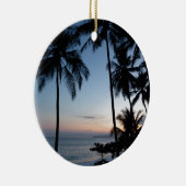 Costa Rica Sunrise Keramisch Ornament (Rechts)