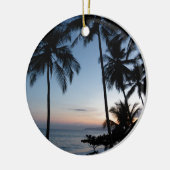 Costa Rica Sunrise Keramisch Ornament (Links)
