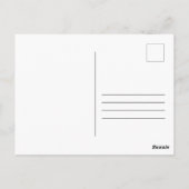 Costa Rica Sunset Briefkaart (Achterkant)