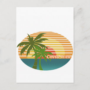 Costa Rica Sunset Briefkaart