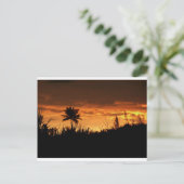 Costa Rica Sunset Briefkaart (Staand voorkant)