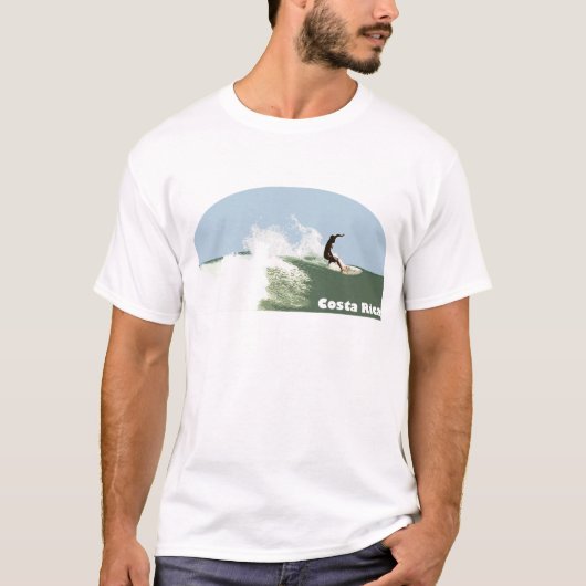 Costa Rica Surf T-shirt (Voorkant)