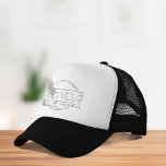 Costa Rica Surfer Beach Pura Vida Trucker Pet<br><div class="desc">Ideaal voor iedereen die graag in Costa Rica surft.</div>