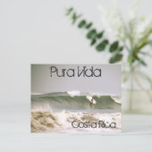 Costa Rica Surfers Briefkaart (Staand voorkant)
