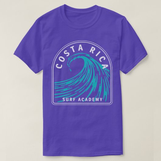 Costa Rica Surven Academie 1 T-shirt (Design voorkant)