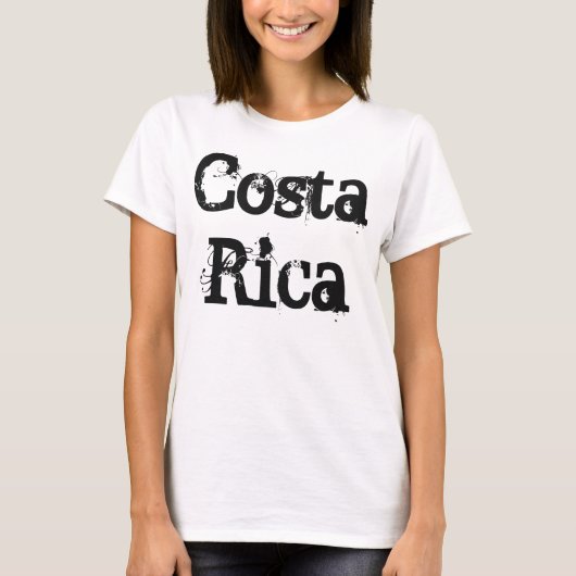 Costa Rica T-Shirt (Voorkant)