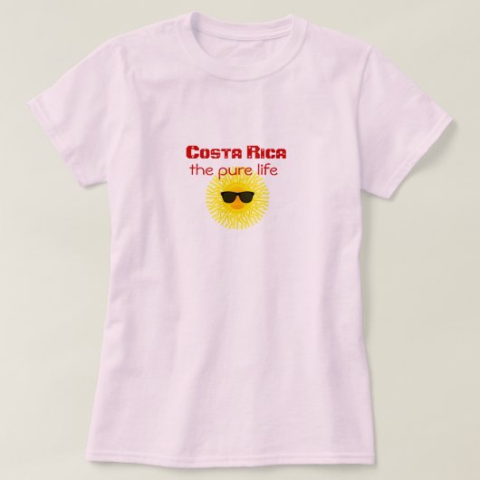 Costa Rica T-shirt (Design voorkant)