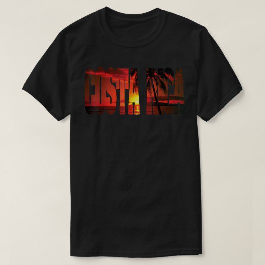 Costa Rica T T-shirt (Design voorkant)