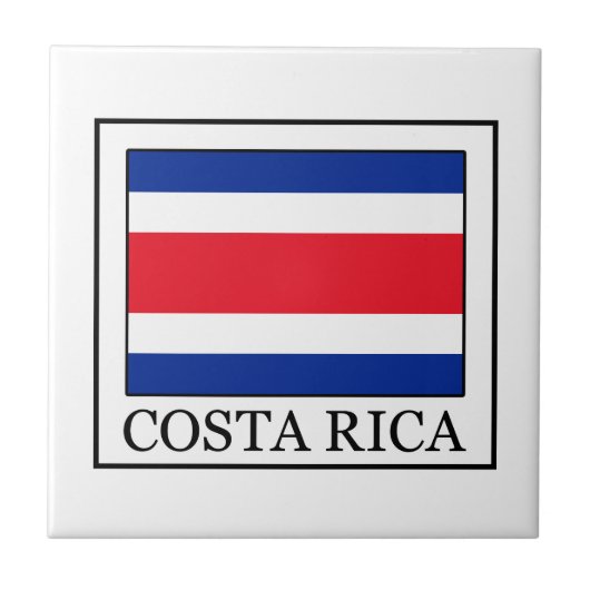 Costa Rica Tegeltje (Voorkant)