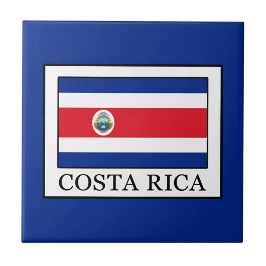 Costa Rica Tegeltje (Voorkant)