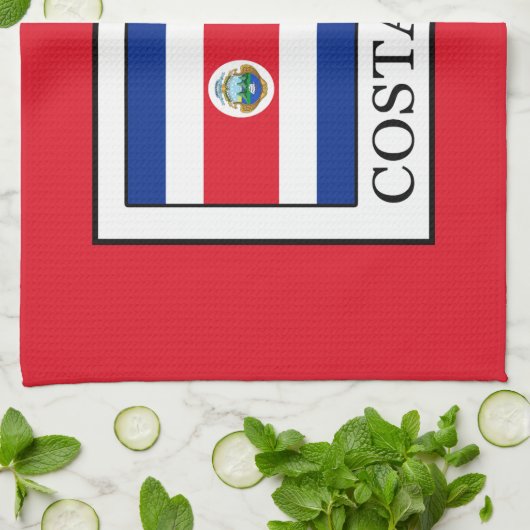 Costa Rica Theedoek (Gevouwen)