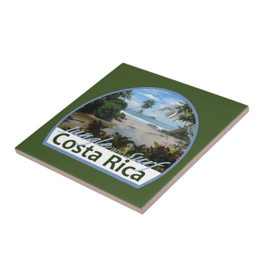 Costa Rica Tile Tegeltje (Zijkant)